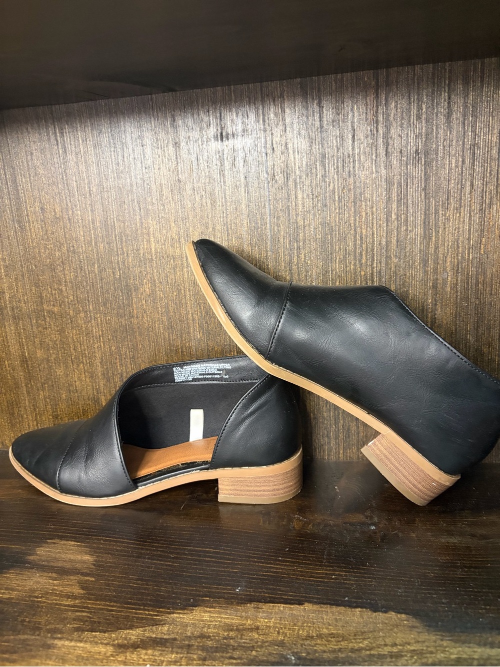 Target Black Women’s D’Orsay Low Heel Loafers